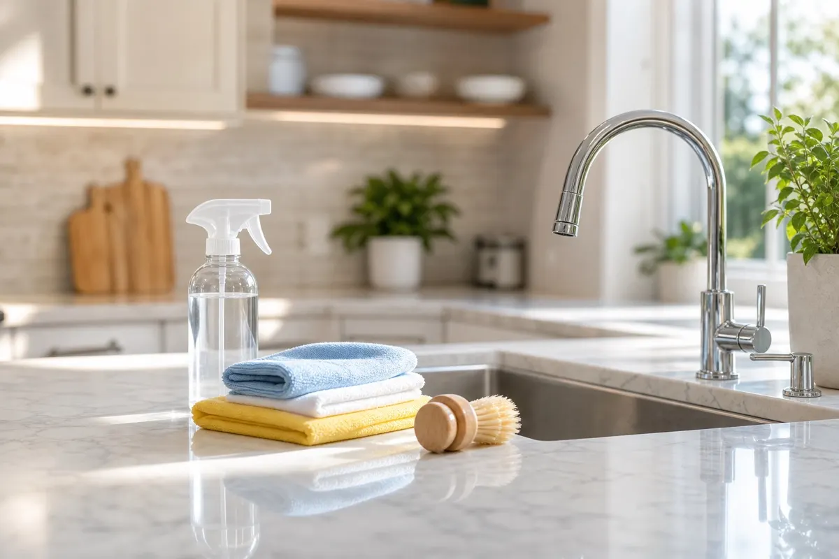 Detailed cleaning work representing Rosa's commercial cleaning by quote