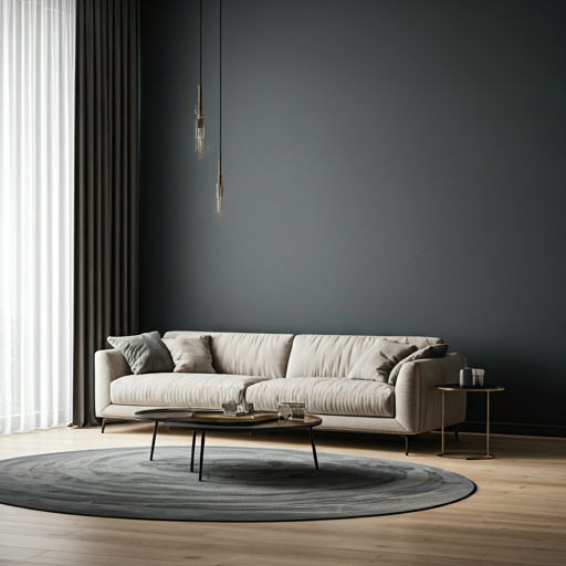 Elegant modern living room